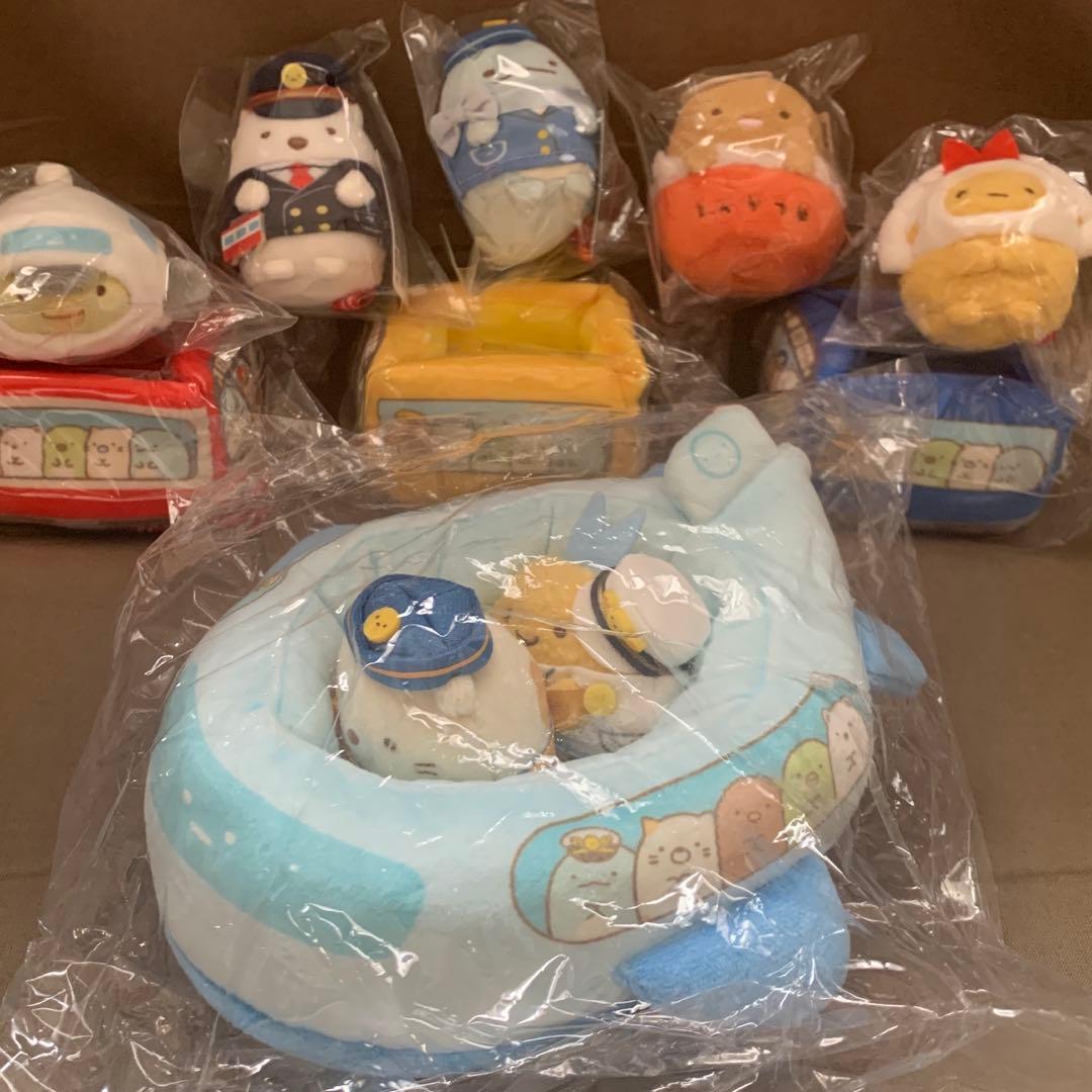 [1972]すみっコぐらし　てのりぬいぐるみ　京急&羽田in大田区　９点セット