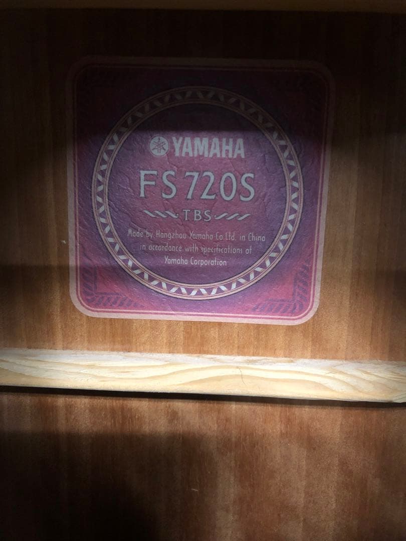YAMAHA アコースティックギター fs720s TBS