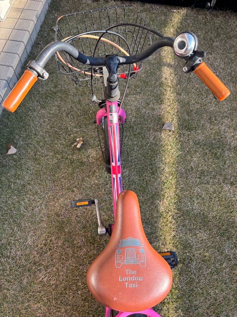 ロンドンタクシー デザイン 子供用自転車18インチ
