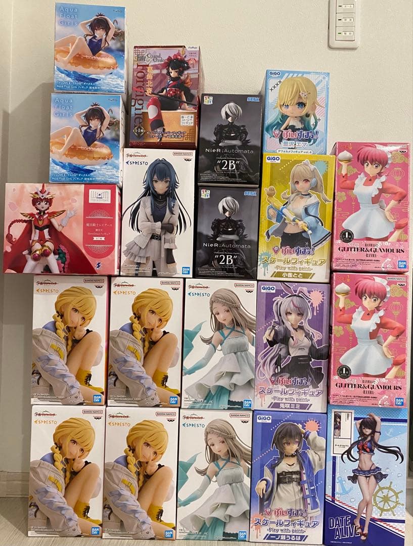 最新アニメキャラクター フィギュア 20体セット