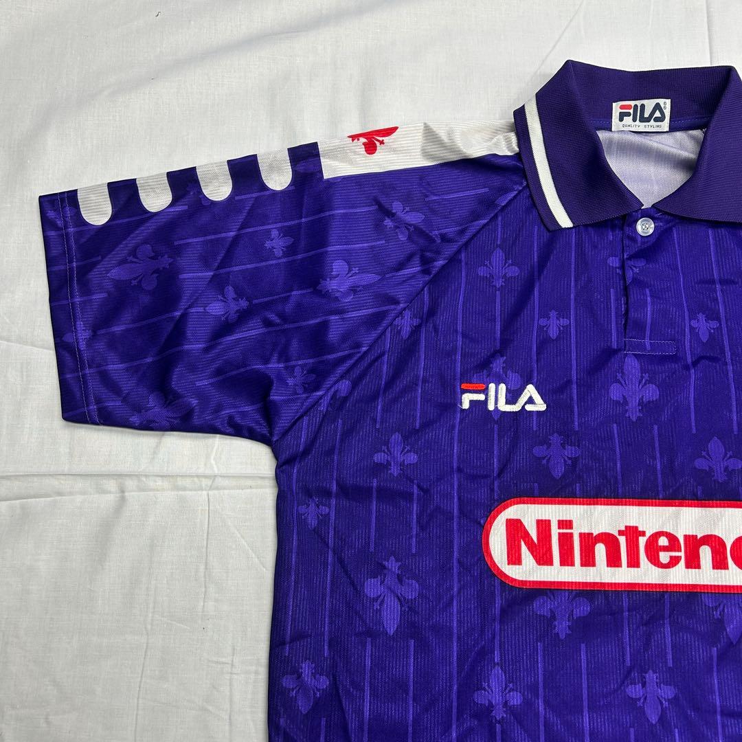 FILA フィオレンティーナ ユニフォーム 任天堂 98/99 ゲームシャツ
