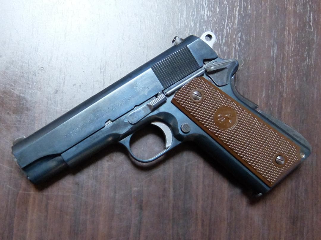 WA コルト コマンダー カーボンブラックHW ガスガン ブルーイング加工品