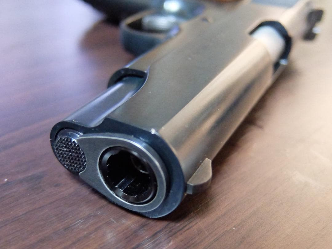 WA コルト コマンダー カーボンブラックHW ガスガン ブルーイング加工品