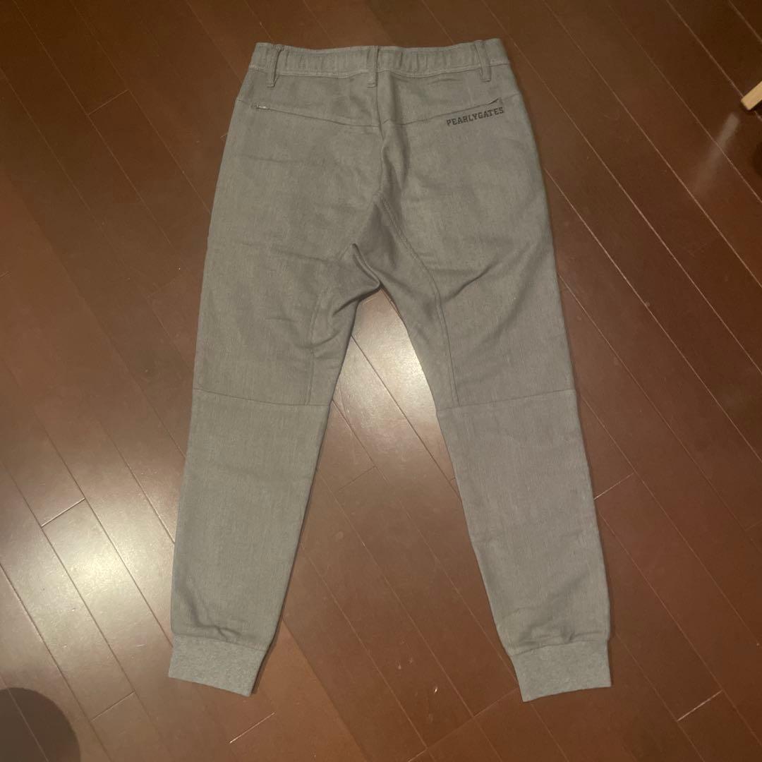 PEARLY GATES ジョガーパンツ グレー
