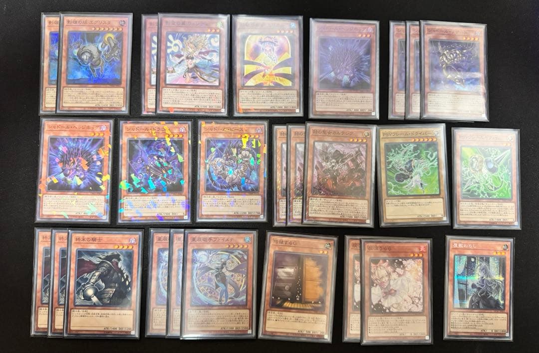 遊戯王　シャドールデッキ(ファイメナ・誘発入り)＋デッキパーツ