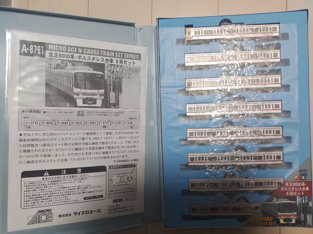 マイクロエース 京王8000系