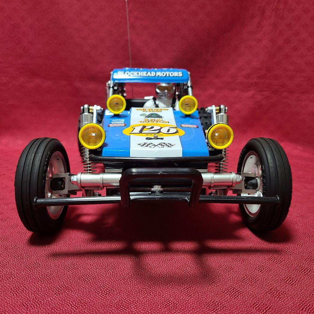 【ジャンク扱い】 タミヤ XB ワイルドワンオフローダーブロックヘッドモータース