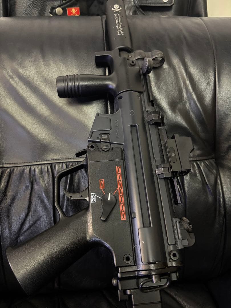 マルゼン　MP5 エアガン ブラック サイレンサー付き