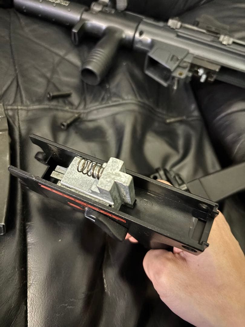 マルゼン　MP5 エアガン ブラック サイレンサー付き