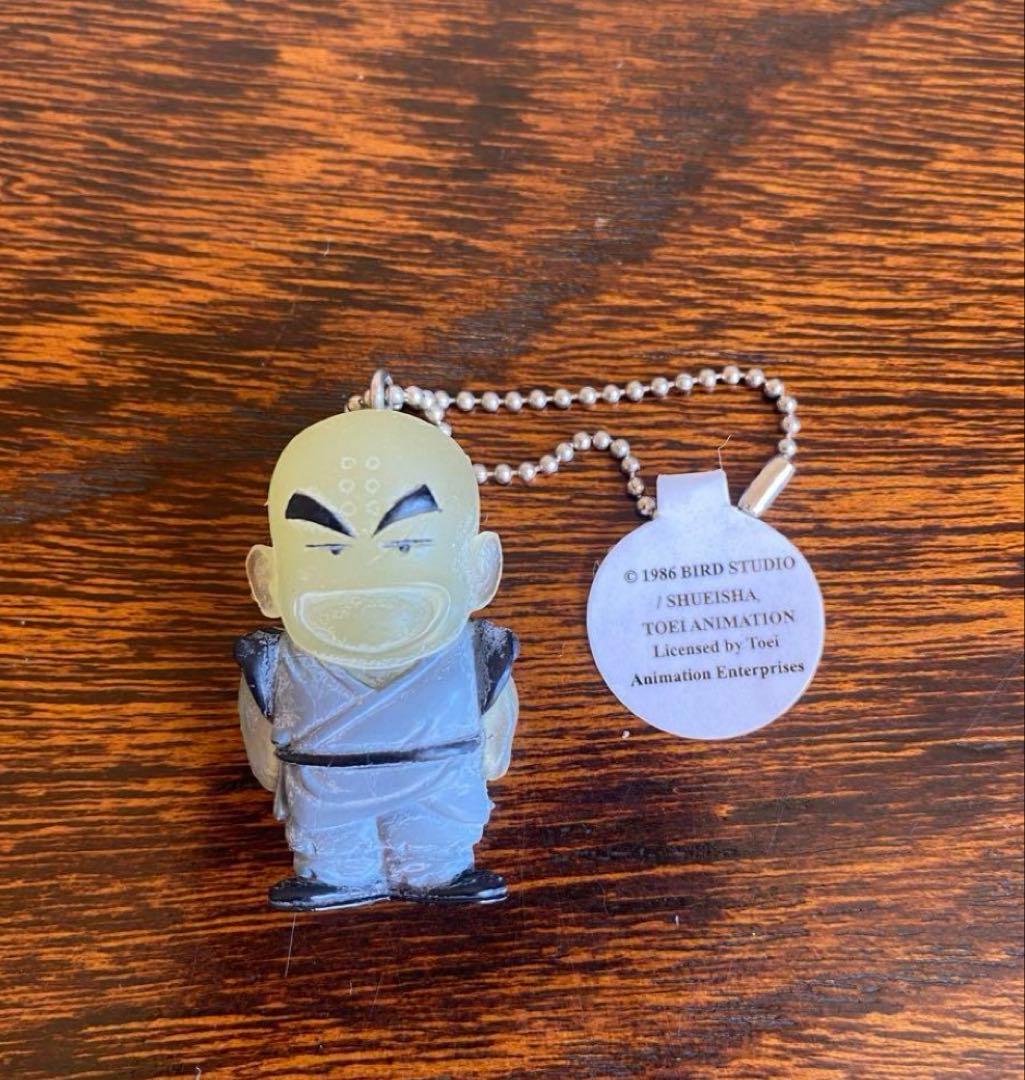 レア　当時物　1986 ドラゴンボール　初期　クリリン　キーホルダー　マスコット