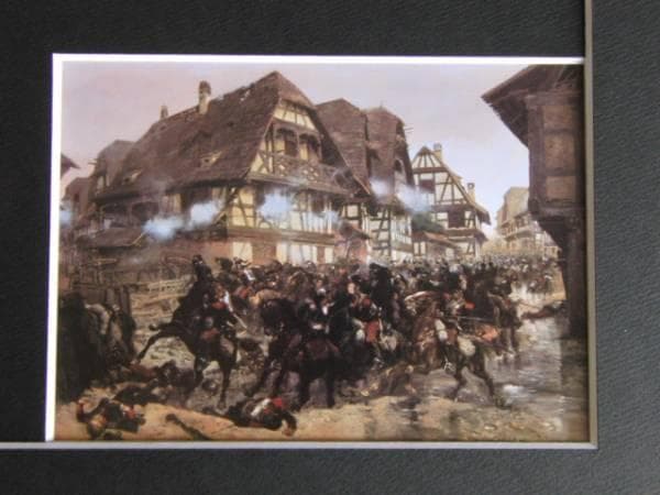 ドゥタイユ・エドゥアール、モルスブロンにおける第９胸甲騎兵連隊