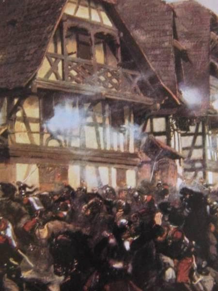 ドゥタイユ・エドゥアール、モルスブロンにおける第９胸甲騎兵連隊