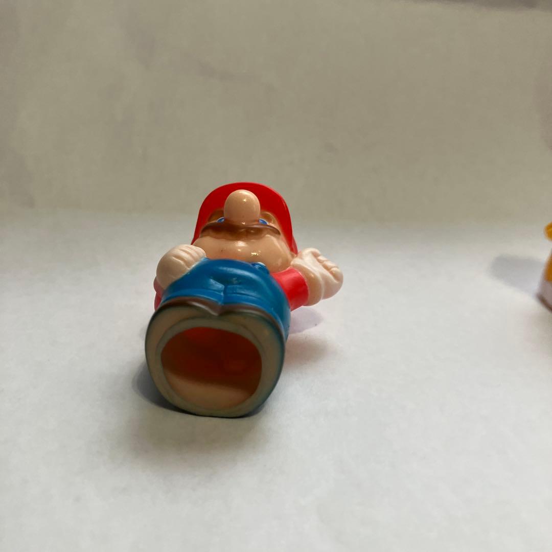 スーパーマリオランド　マリオ、ピーチ姫　指人形