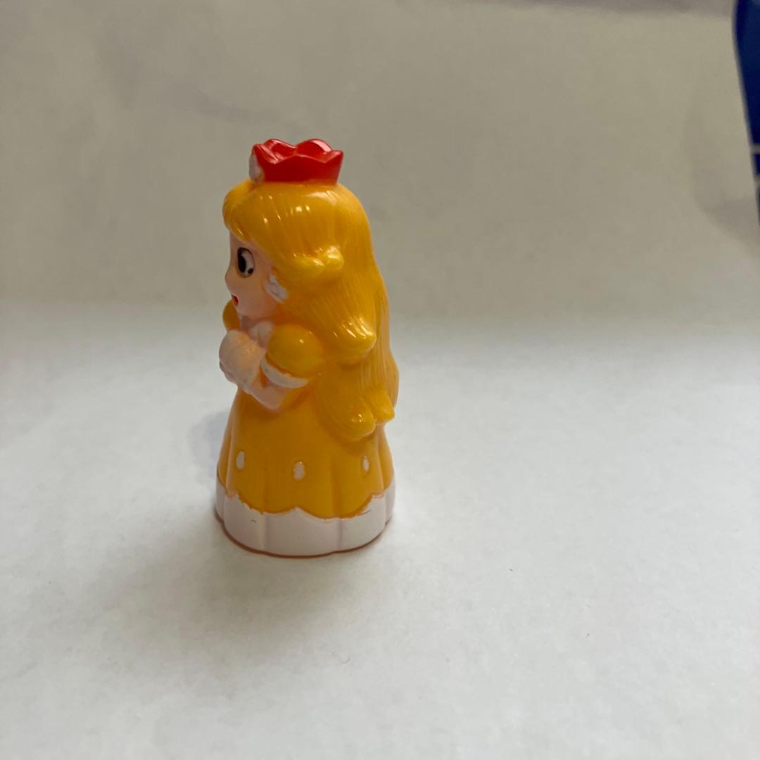 スーパーマリオランド　マリオ、ピーチ姫　指人形