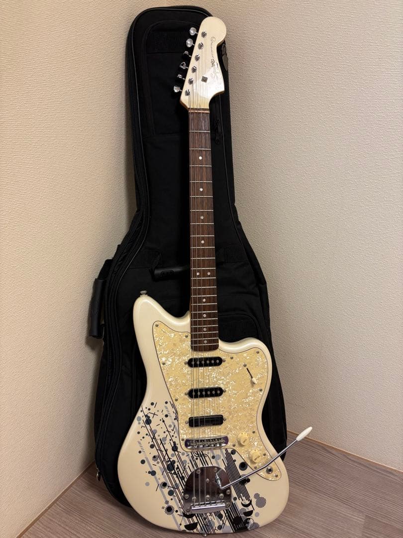 ギター MAMI JAZZMASTER PEARL WHITE Stratomaster