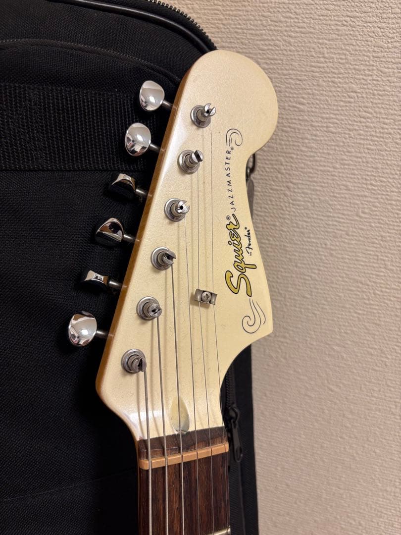 ギター MAMI JAZZMASTER PEARL WHITE Stratomaster