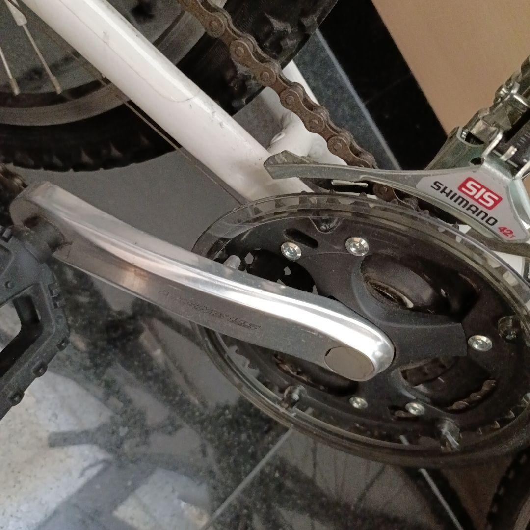 ★引き取り限定★LOUIS GARNEAU 自転車22インチ白