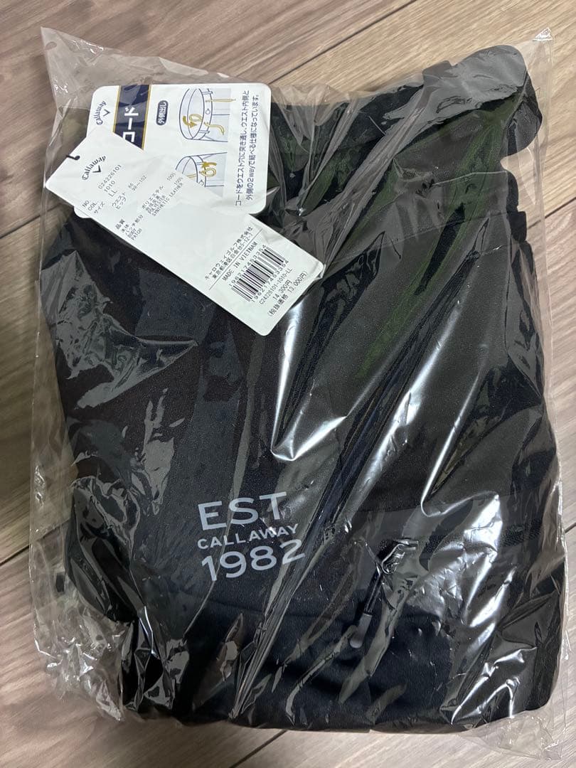 Callaway ゴルフパンツ 1010 ブラック LL ダンボールジョガー