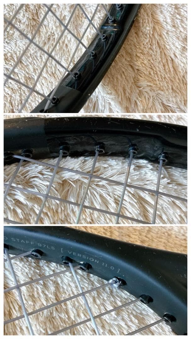 ウィルソン プロスタッフ 硬式 ラケット G2 ロジャー フェデラー ケース付き