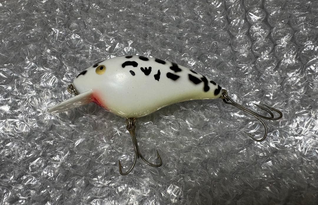 オールドヘドン　ビッグヘッド　WCD レアカラー　縦割れ　HEDDON ルアー