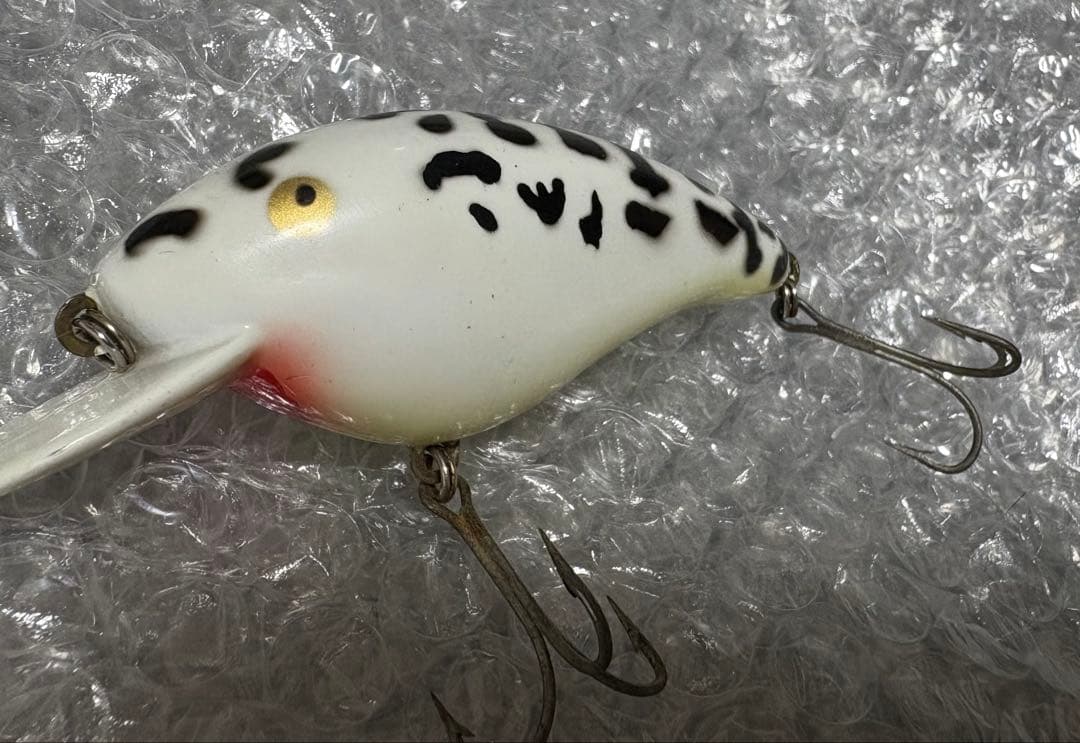 オールドヘドン　ビッグヘッド　WCD レアカラー　縦割れ　HEDDON ルアー
