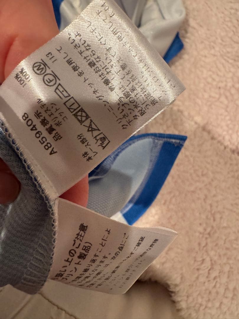 アルチビオ　ストライプ　ゴルフ 上下セット 38 黒　青