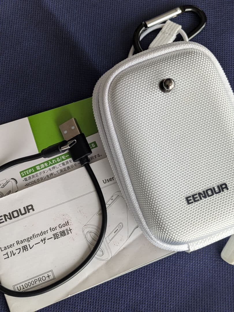 EENOUR ゴルフ用距離計 ホワイト