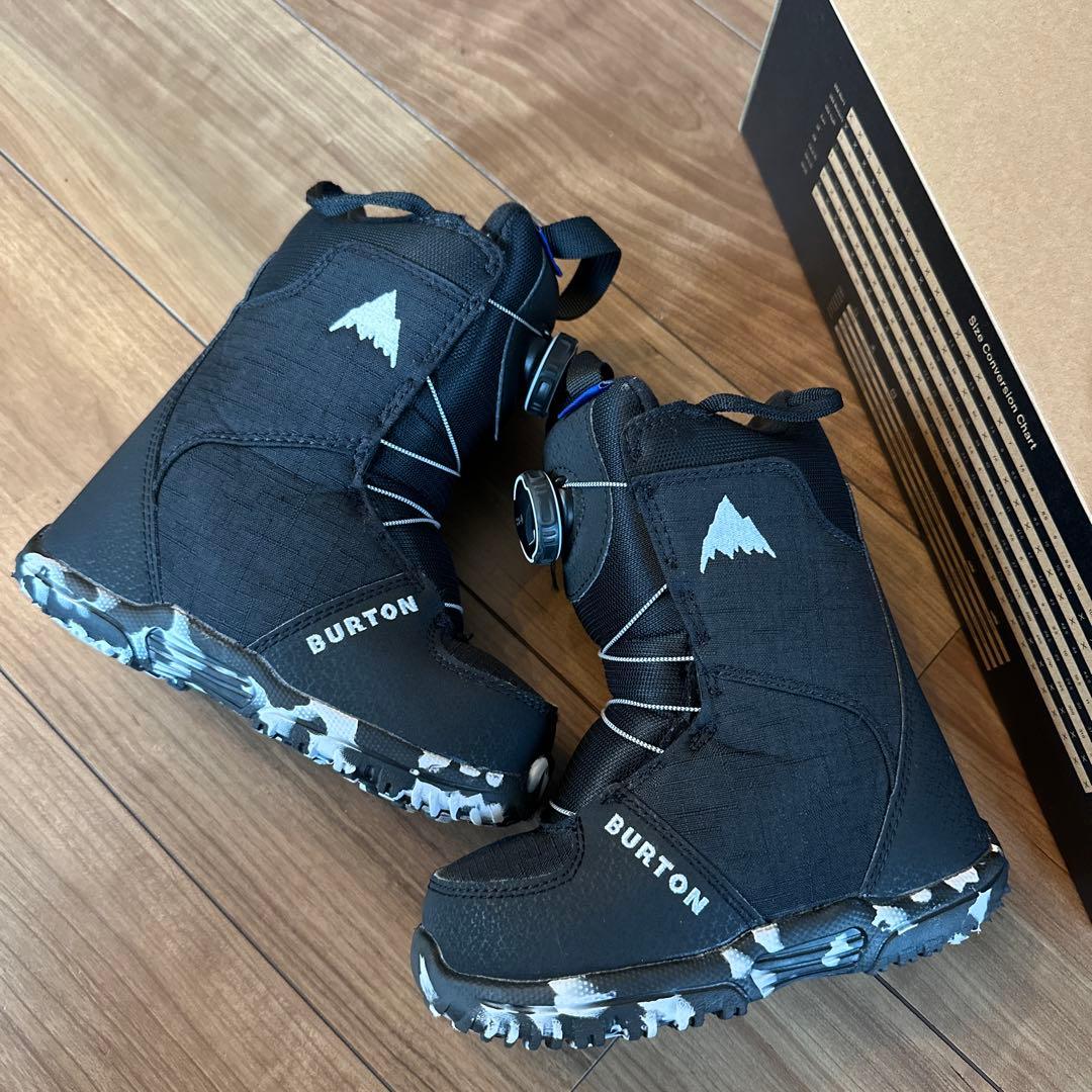 美品 バートン BURTON 17.5 GROM BOA グロム ブーツ キッズ