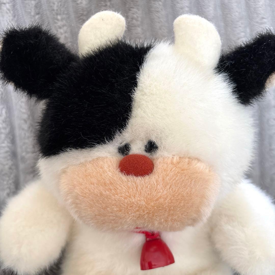 モーモー 牛 ぬいぐるみ 昭和レトロ オオイケ ♥鳴きます♥最終価格