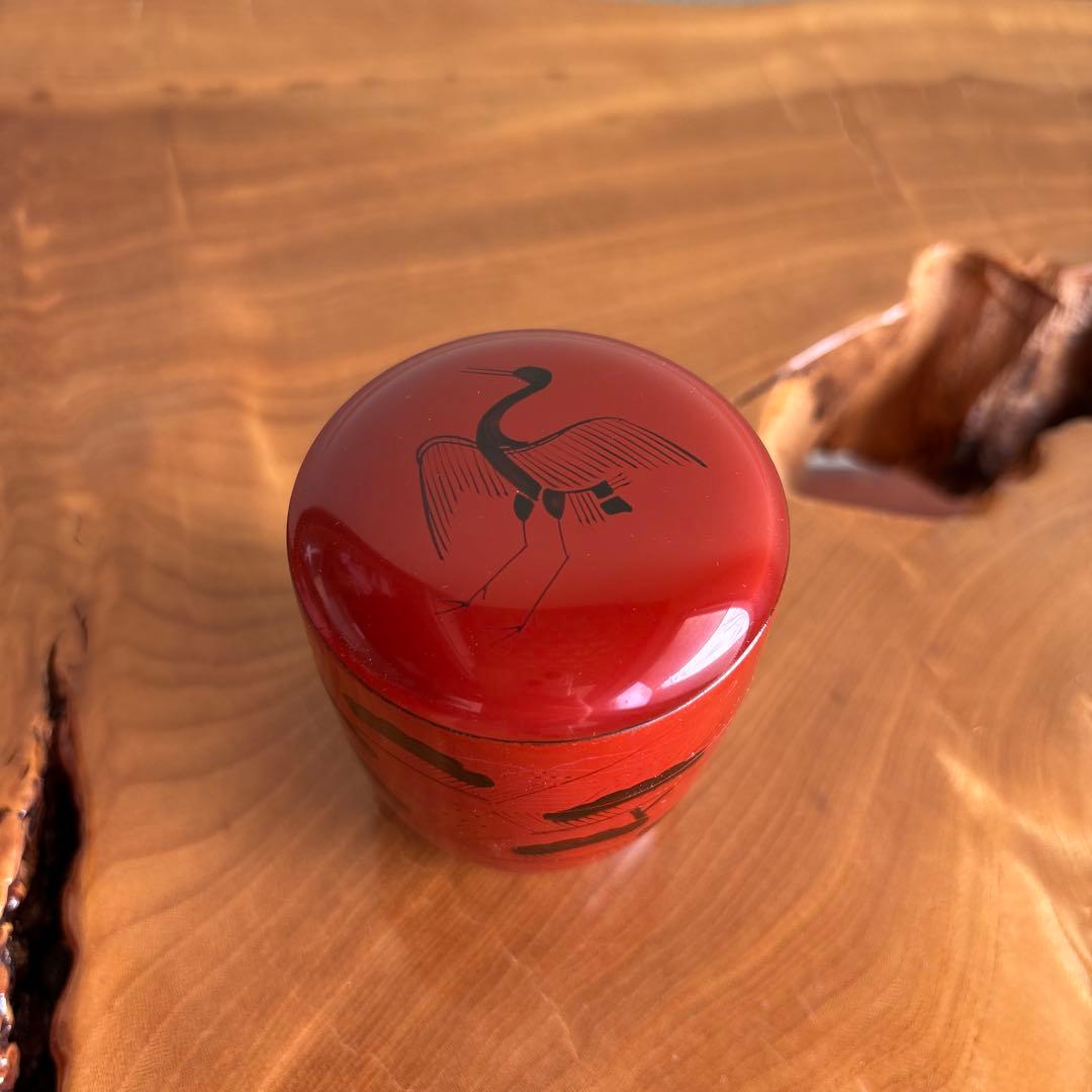 岡本陽斎 玄々斎好 あけぼの棗 茶道具 共箱