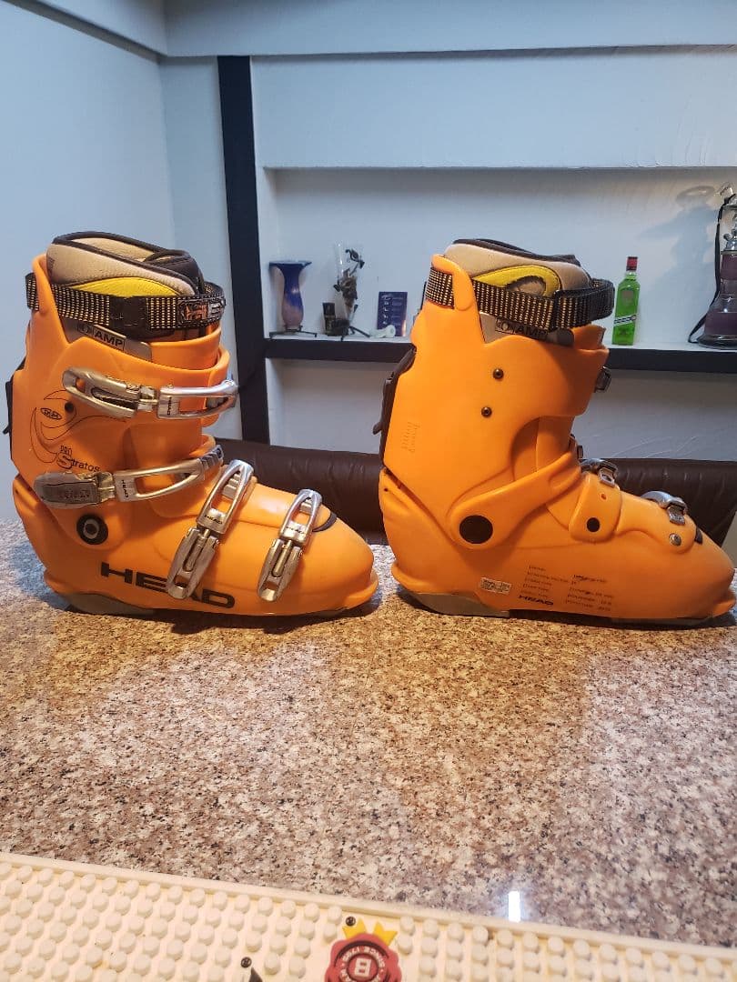 HEAD スキーブーツ オレンジ　ヘッド