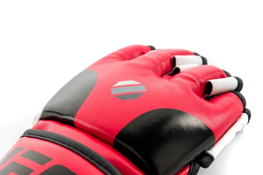 在庫処分！UFC オープンパームMMAトレーニンググローブ 赤 L/XL