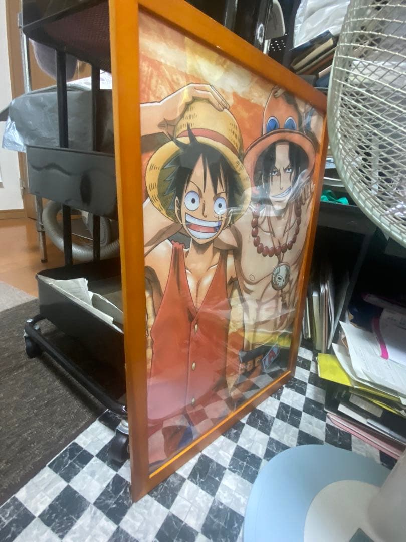 ワンピース エース ルフィ 額縁