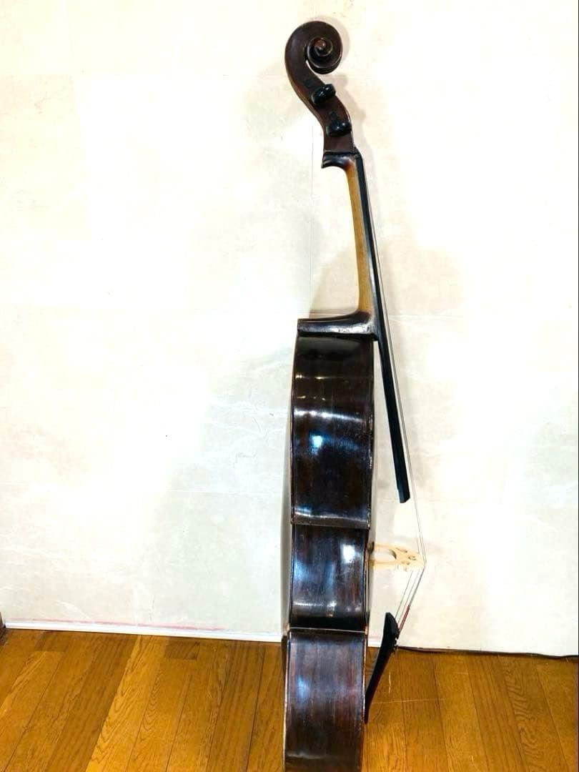 【オールドチェロ】Thomas Henrik 1924製作 調整済 弓 ケース付