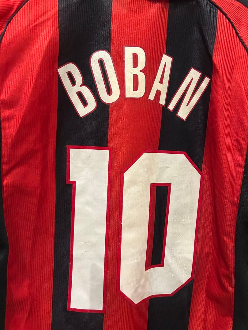 美品 BOBAN 98-99 ミラン ユニフォーム ビンテージ ボバン 90s