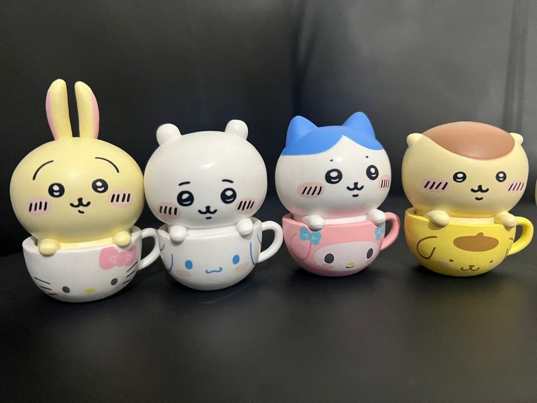 完売品✩︎激レア　美品ちいかわ×サンリオ　第一弾コラボ8体コンプリートセット