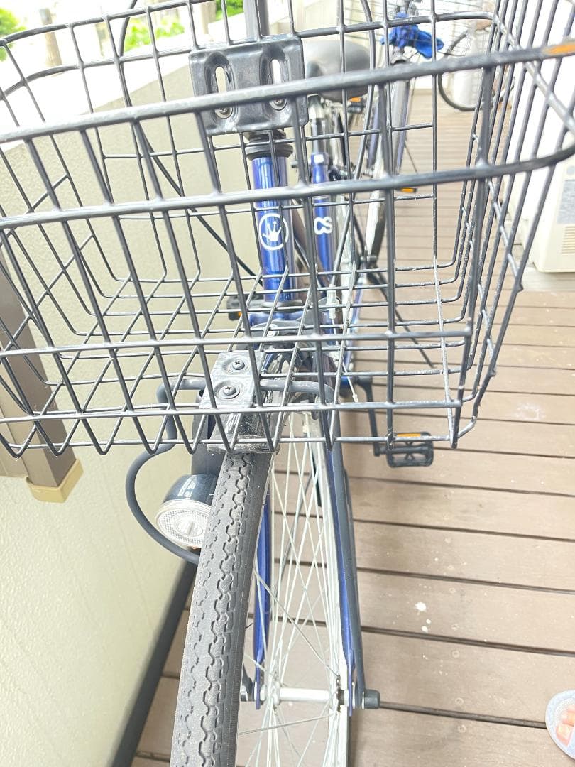 シティ 自転車 フルート27インチ ダイナモライト 変速なし　かなりきれい