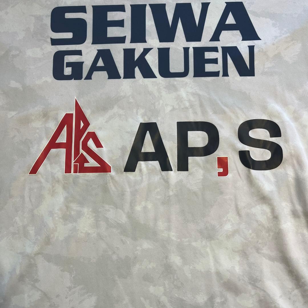 聖和学園 練習着 スポンサー入り