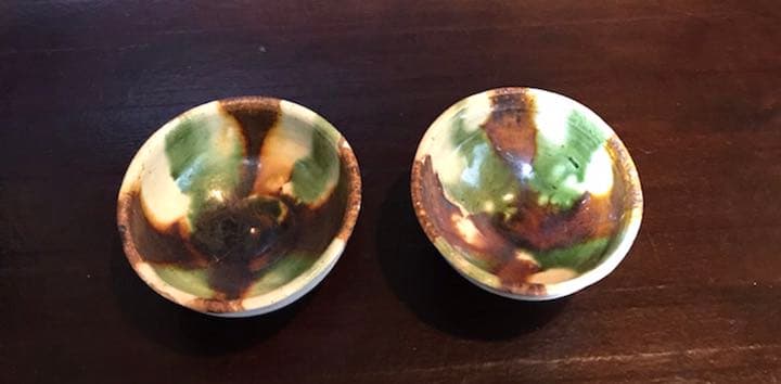 唐三彩酒盃【盛唐7c後〜8c前辺り】