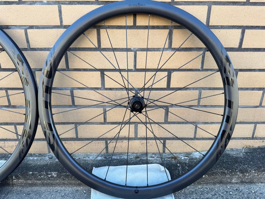 ELITEwheels 軽量カーボンホイール　ディスク　カーボンホイール