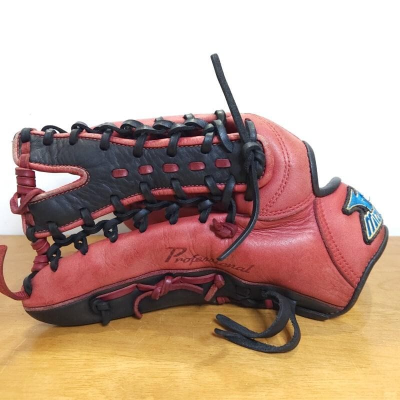 ミズノ 高橋由伸モデル Y字ウェブ 限定カラー 左投げ用 外野用 軟式グローブ