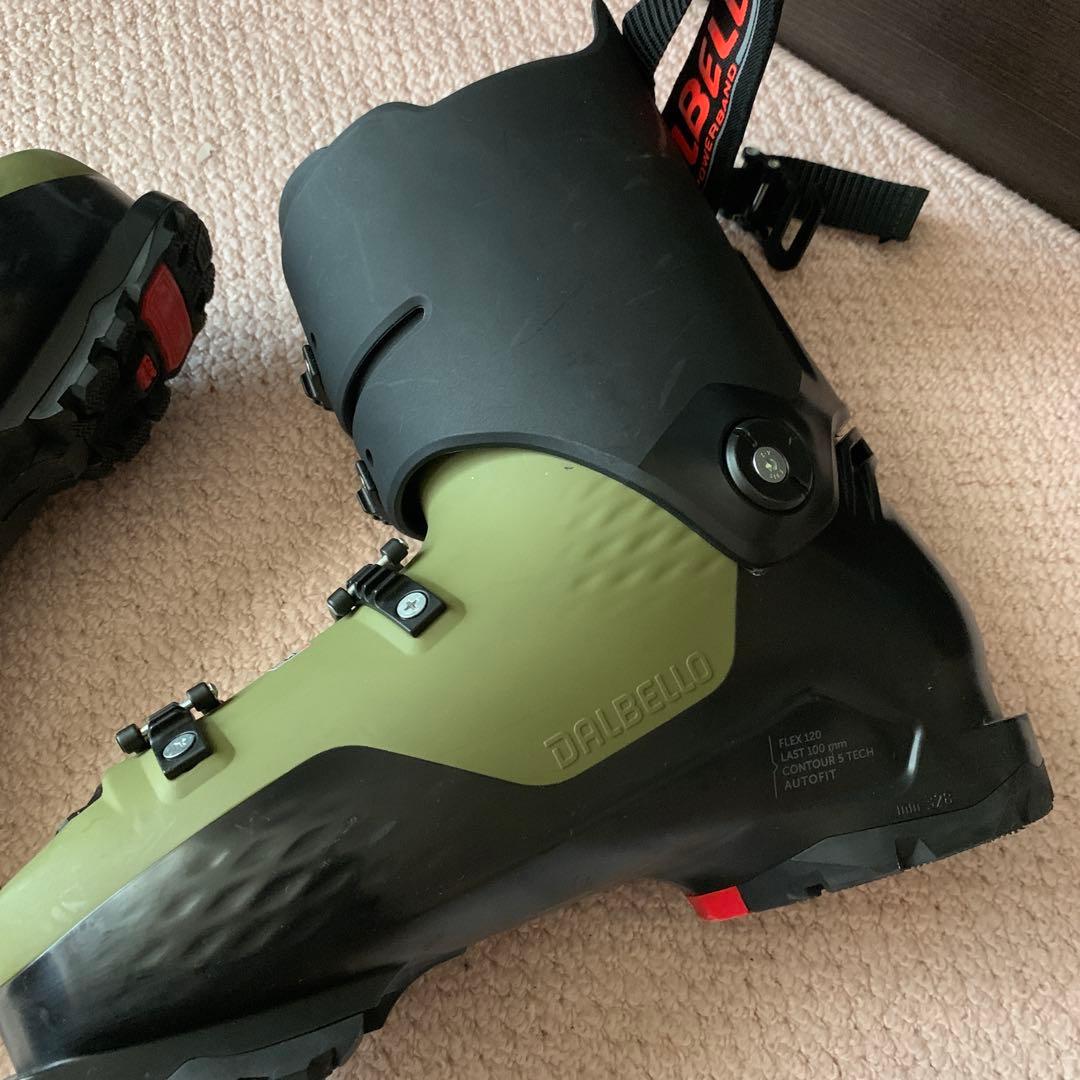DALBELLO スキー用ブーツ オリーブグリーン　ベローチェ120 28センチ