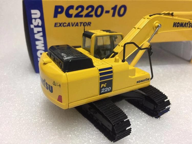 ミニカー 1/50 PC220-10 掘削機 バケット アタッチメント２個付き
