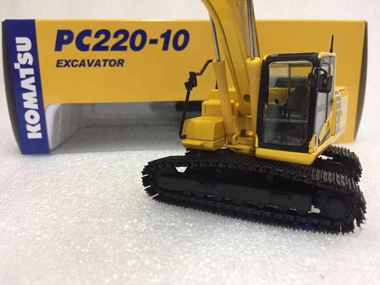 ミニカー 1/50 PC220-10 掘削機 バケット アタッチメント２個付き