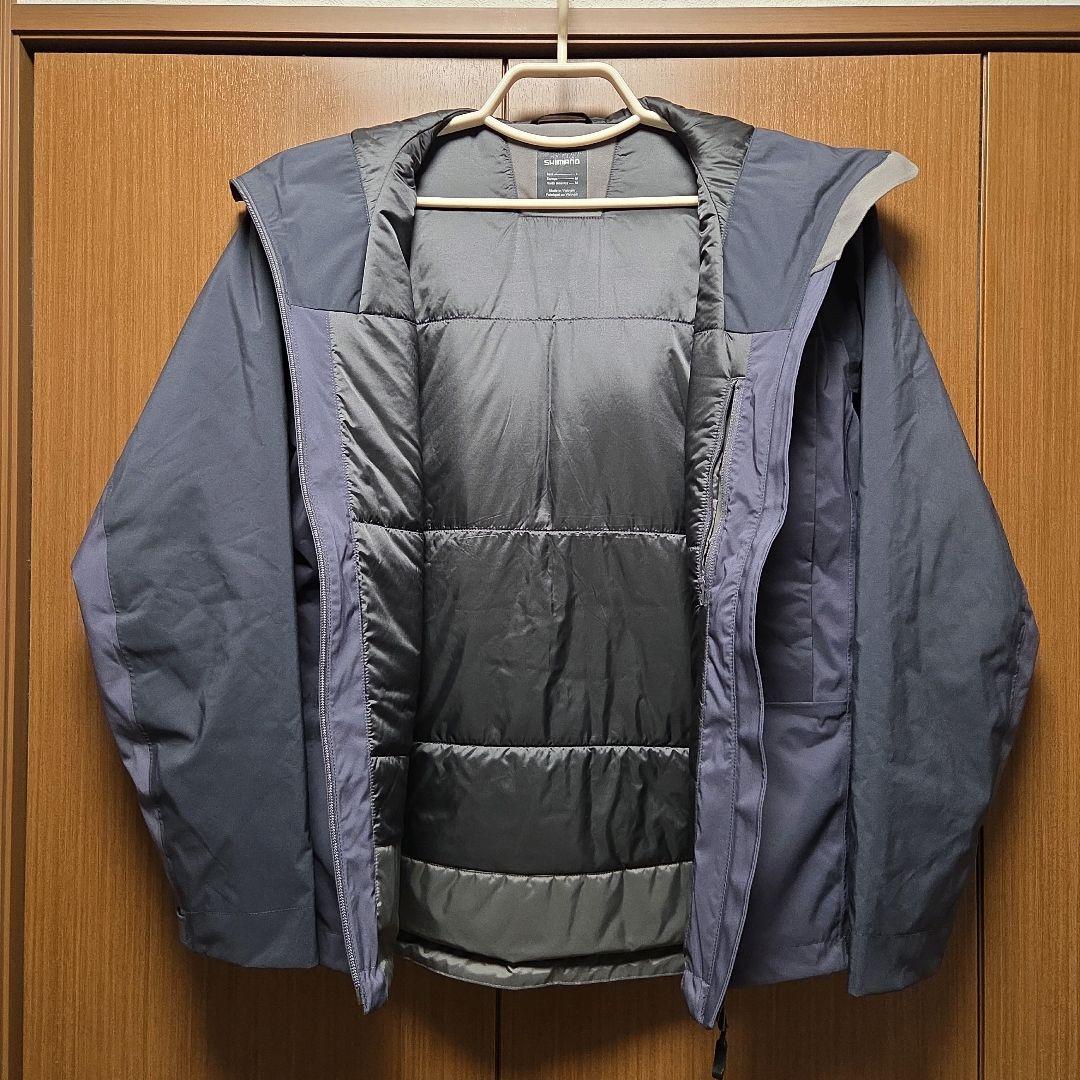 シマノ インサレーション レインジャケット Lサイズ