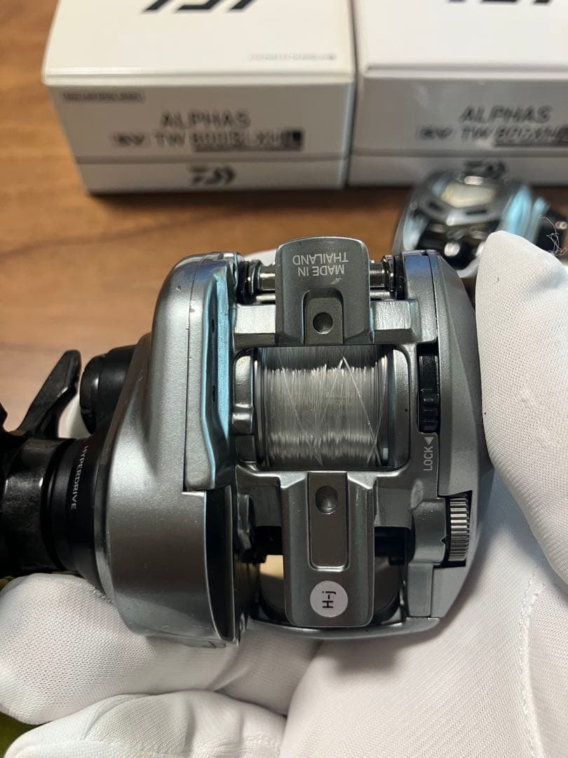 Daiwa ALPHAS TW 800S-XH & 800XH セット
