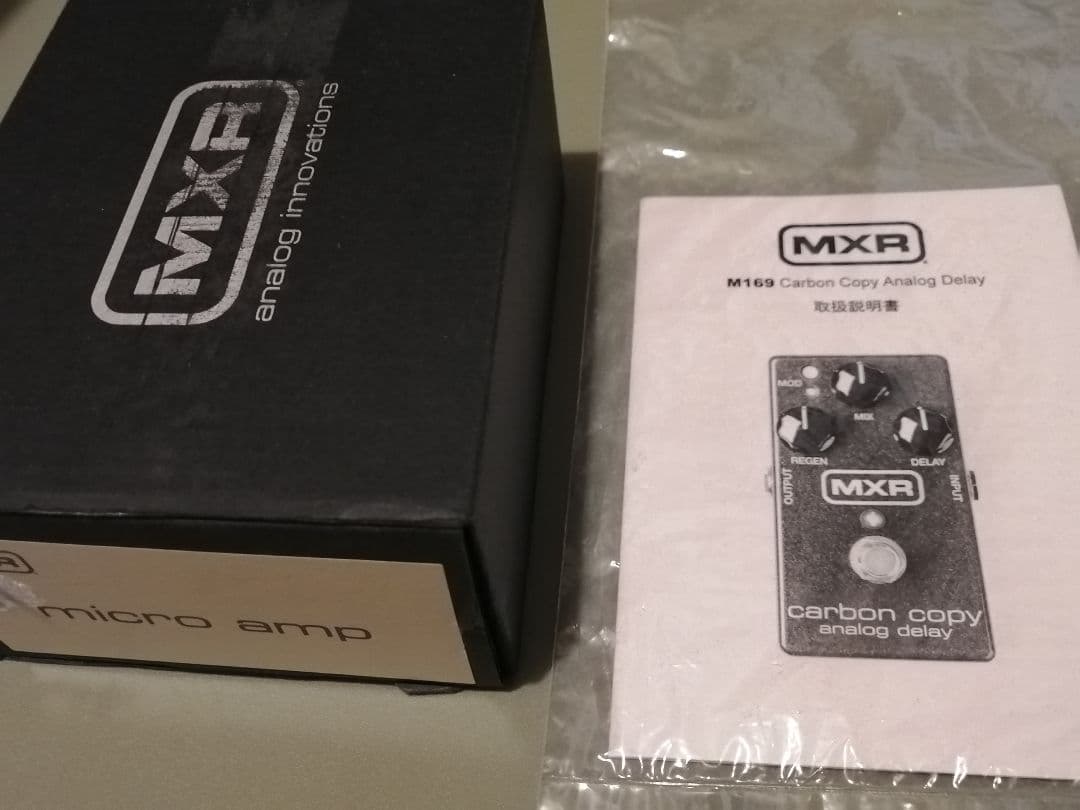 【美品】MXR Carbon Copy M169 アナログディレイ