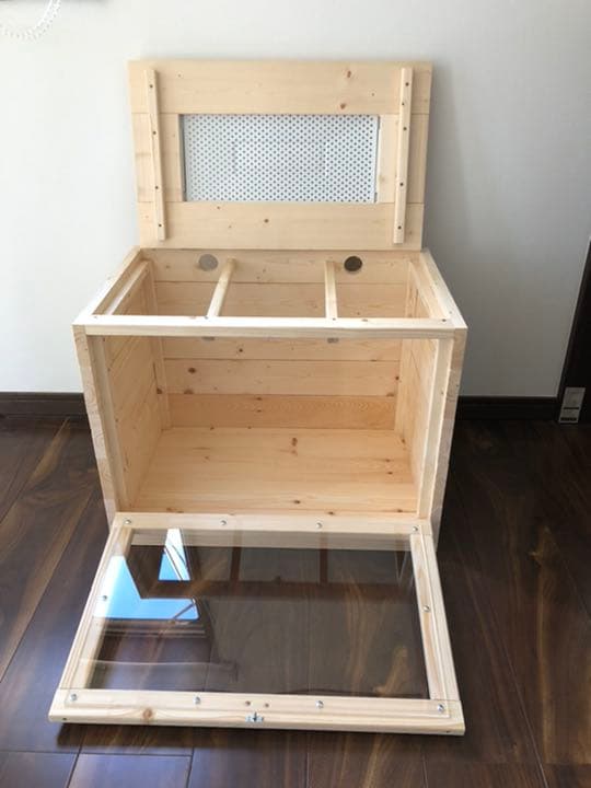 新品 木製 ケージ ハリネズミ ハムスター 小動物 爬虫類 カメレオン トカゲ