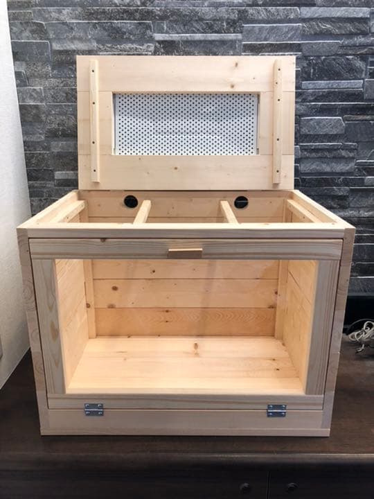 新品 木製 ケージ ハリネズミ ハムスター 小動物 爬虫類 カメレオン トカゲ