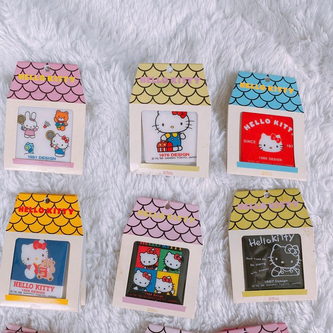 レア！非売品　25th記念ハローキティシール　21枚